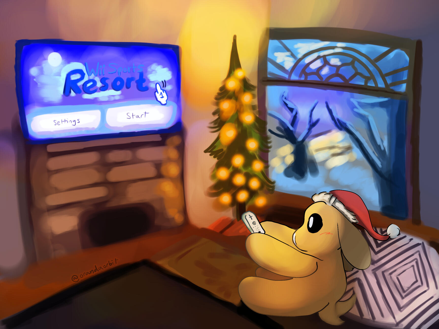 Wintertime Wii Sports